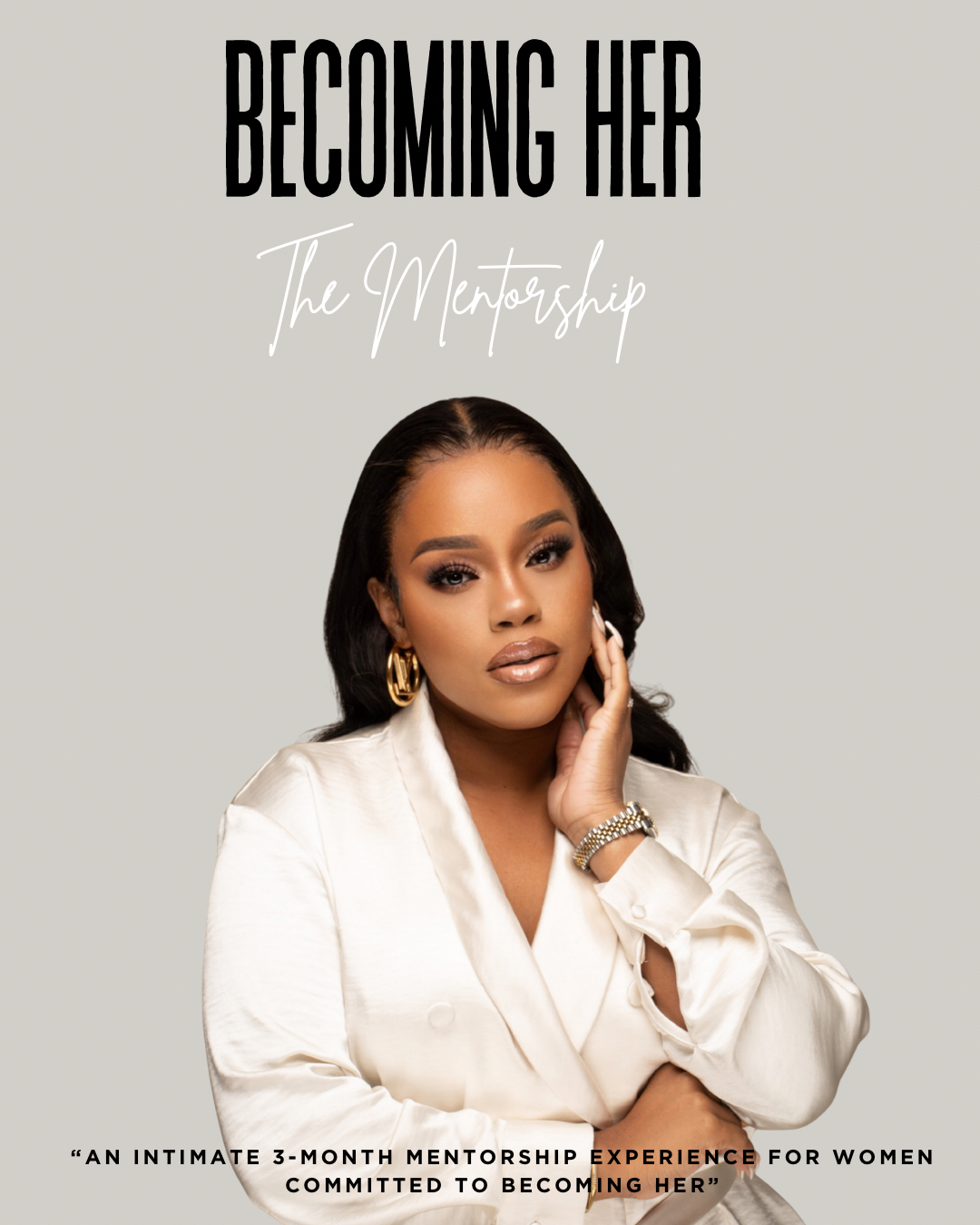 Becoming Her: 3-Month Private Mentorship ✨