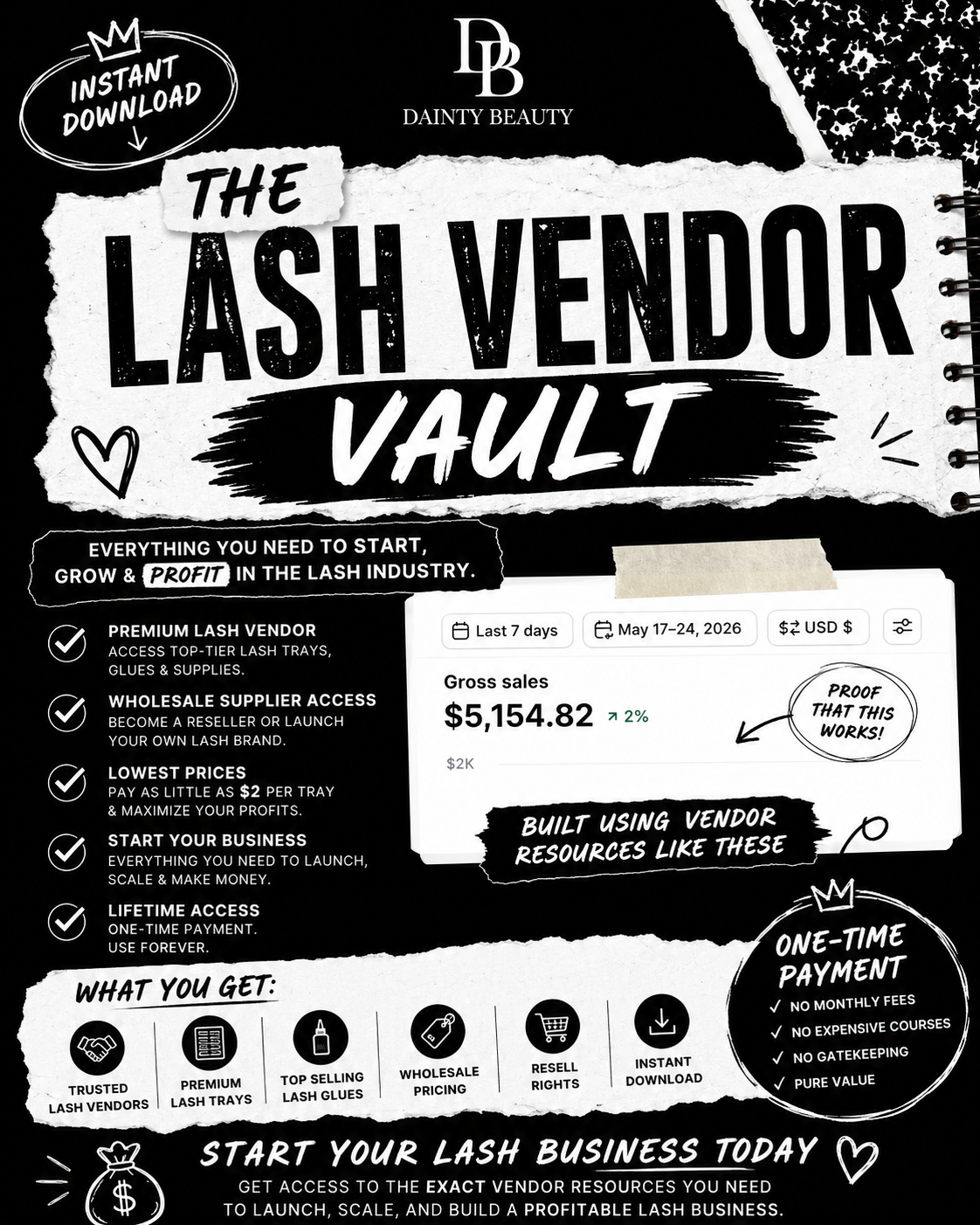 The Lash Vendor Vault